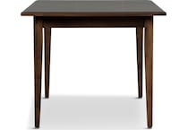 eagle mountain dark brown dr dining table reg hgt   