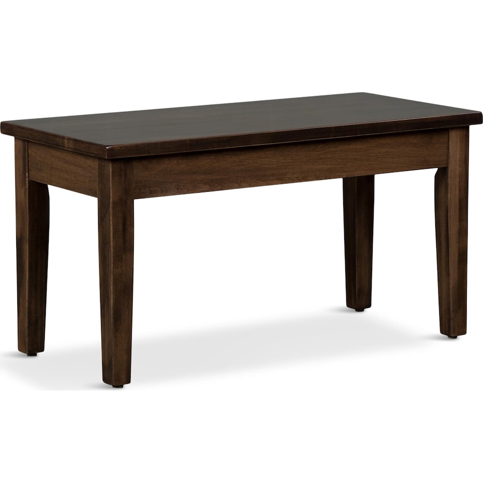 eagle mountain dark brown dr bench   