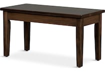 eagle mountain dark brown dr bench   