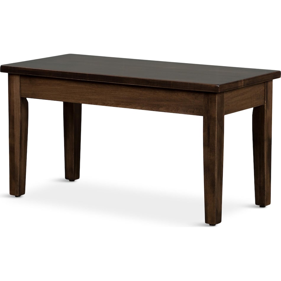 eagle mountain dark brown dr bench   