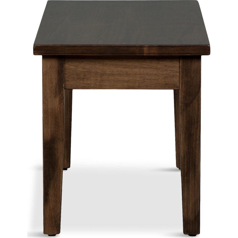 eagle mountain dark brown dr bench   