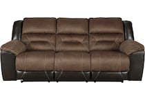 earhart chestnut sofa   