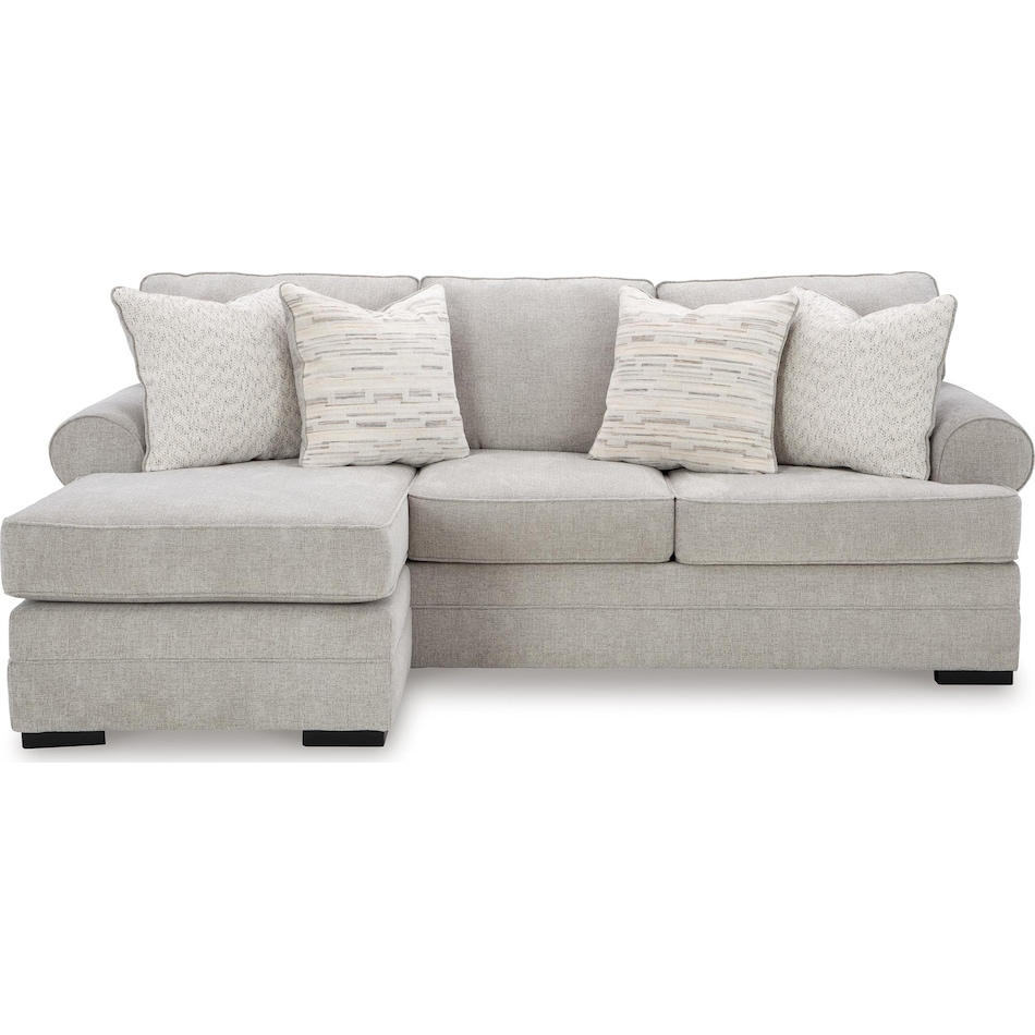 eastonbridge living room gray st stationary fabric sofa   