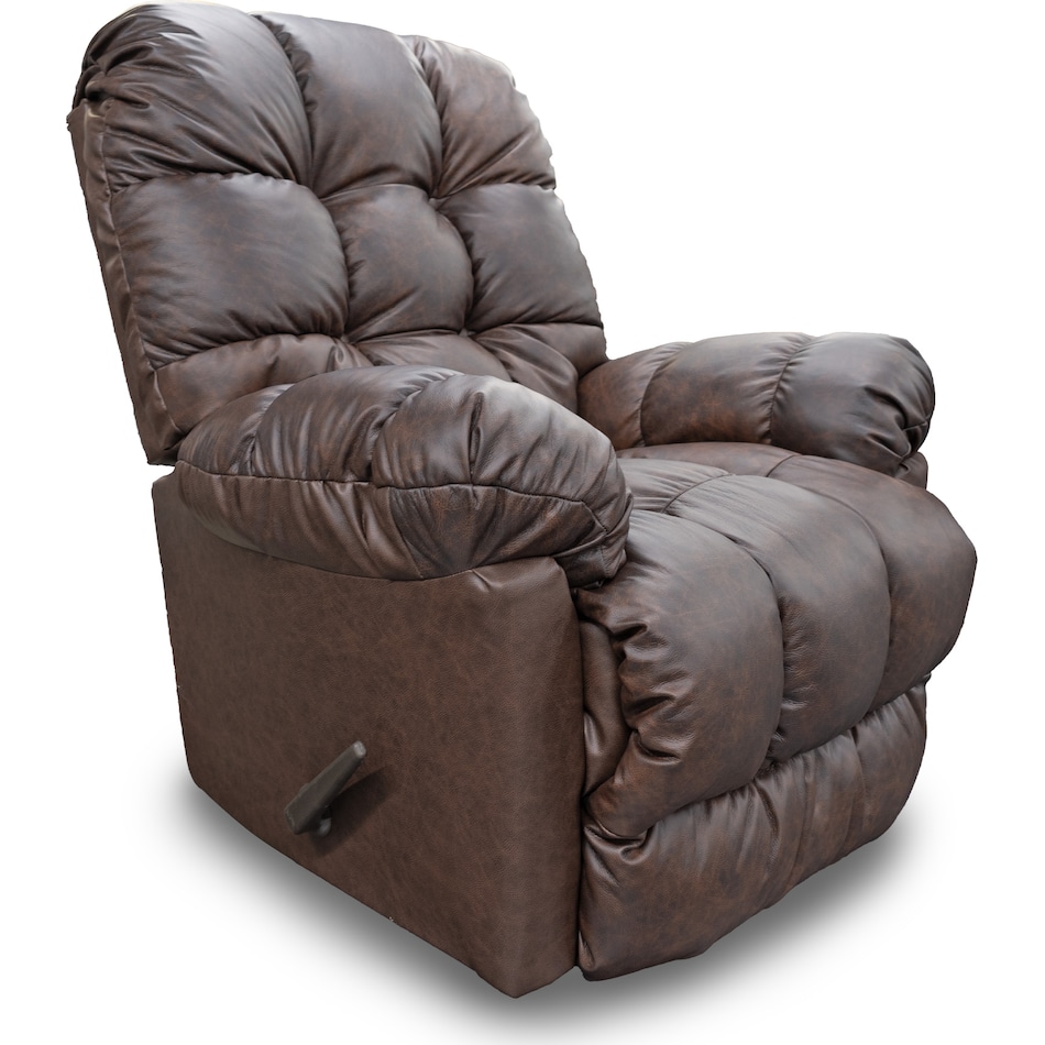 Demara Rocker Recliner In El Paso Walnut With Power Recline