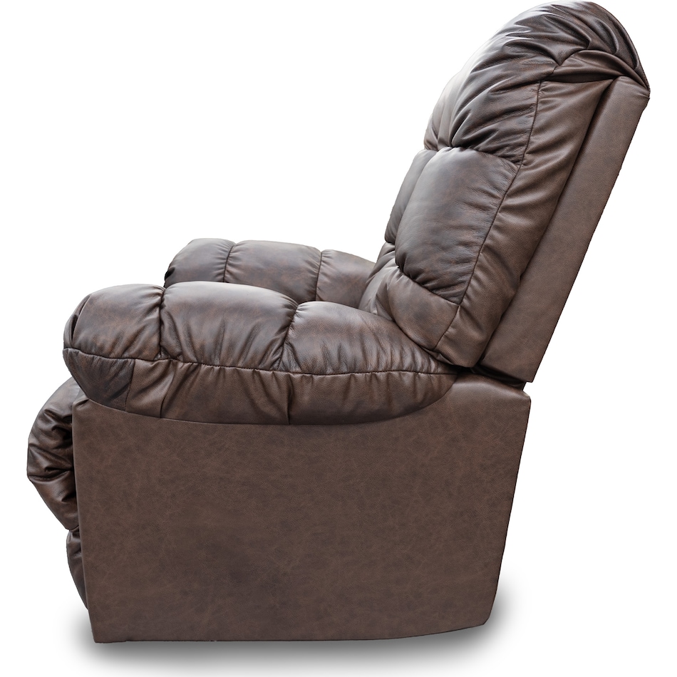 Demara Rocker Recliner In El Paso Walnut With Power Recline