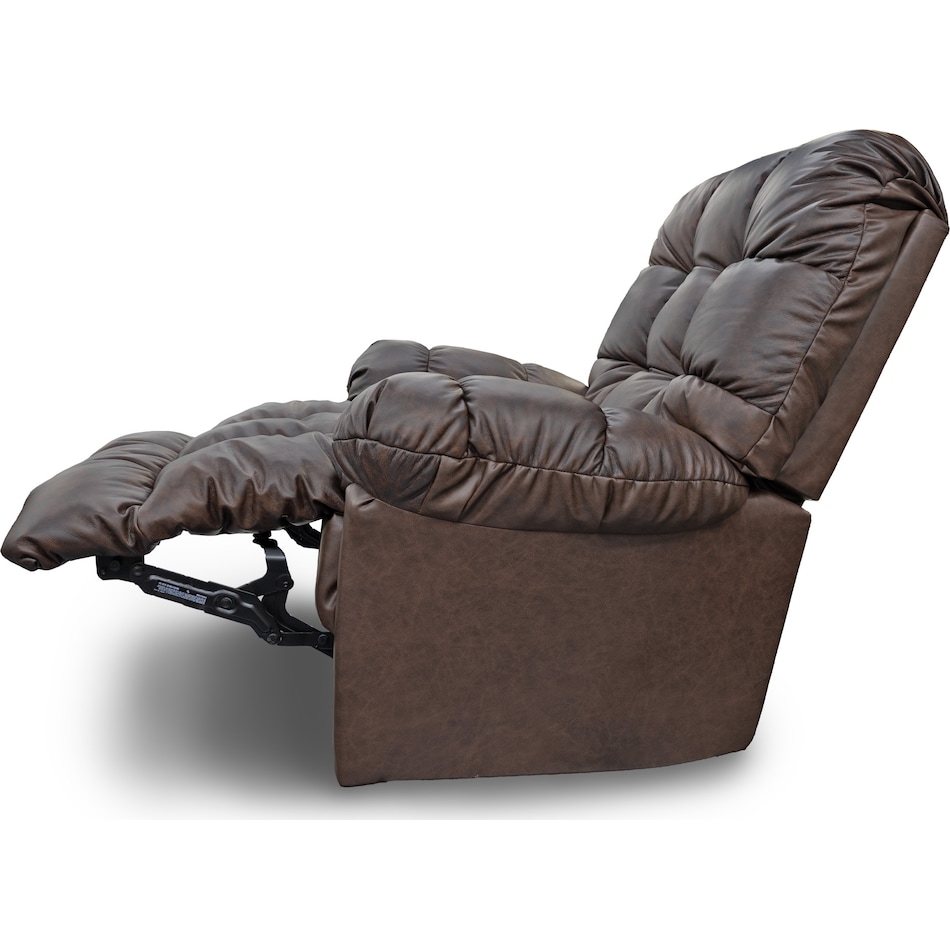 Demara Rocker Recliner In El Paso Walnut With Power Recline