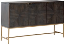 elinmore gold accent cabinet a  