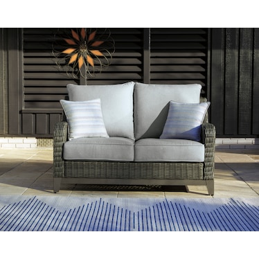 Elite Park Outdoor Loveseat with Cushion