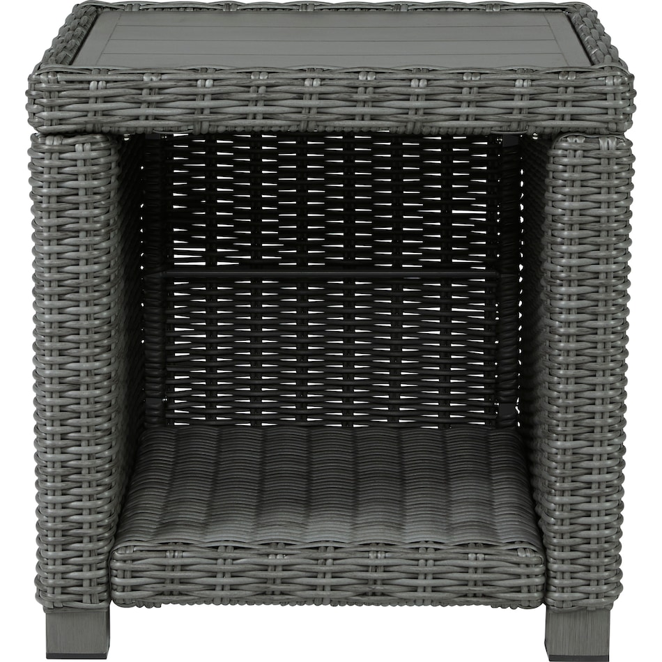 elite park gray ot outdoor end table p   