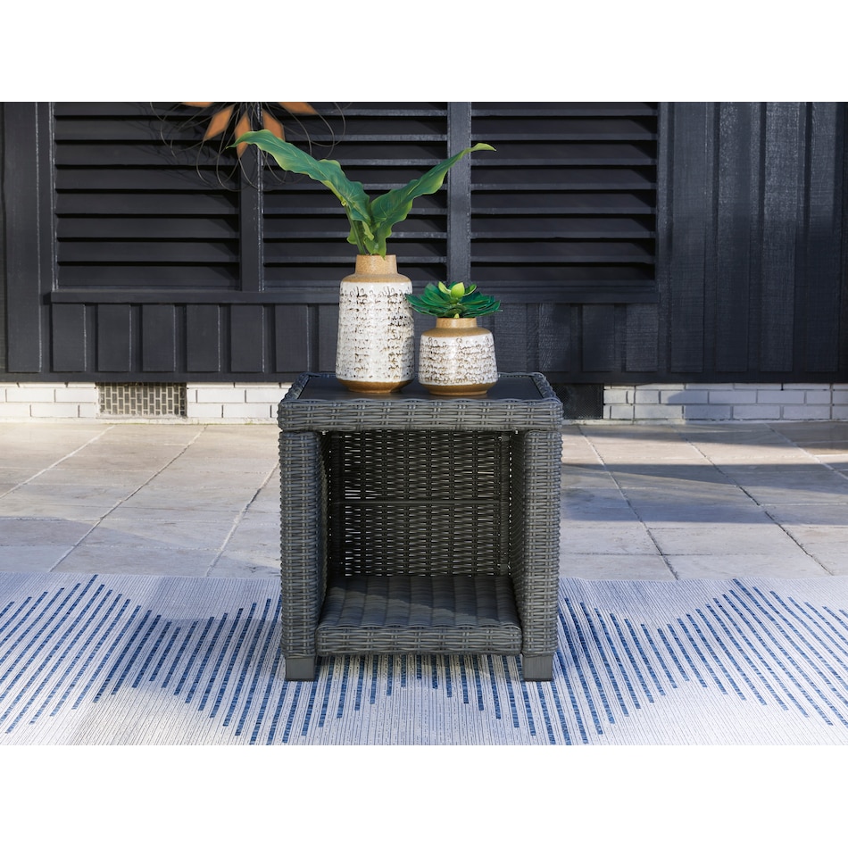 elite park gray ot outdoor end table p   