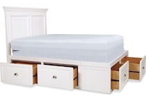 ellsworth white white full storage bed p  