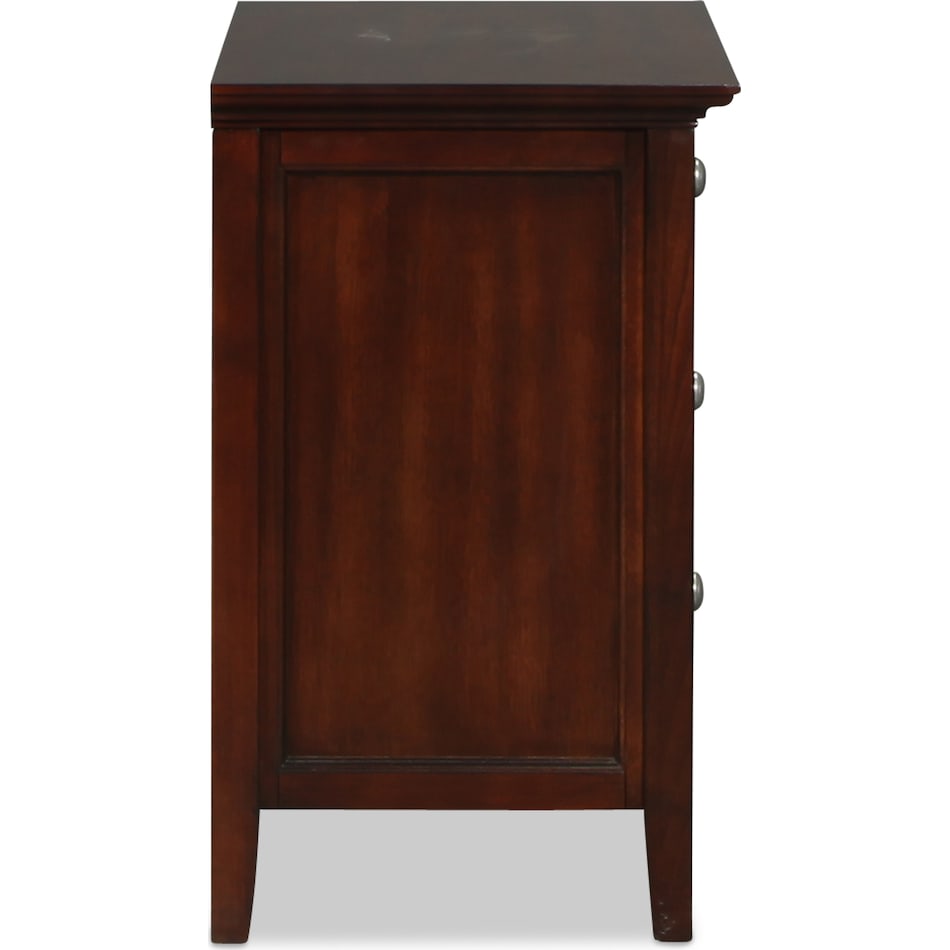 ellsworth youth brown br youth nightstand   