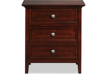 ellsworth youth brown br youth nightstand   