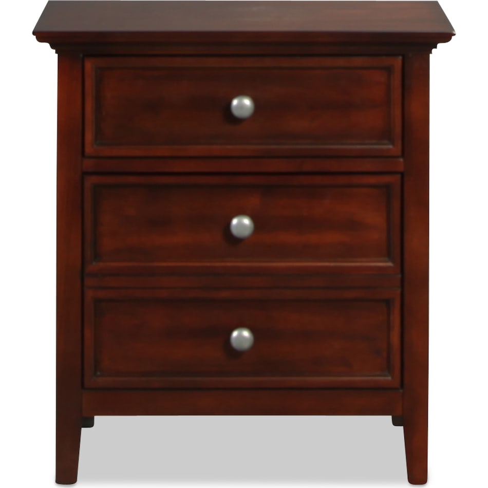 ellsworth youth brown br youth nightstand   