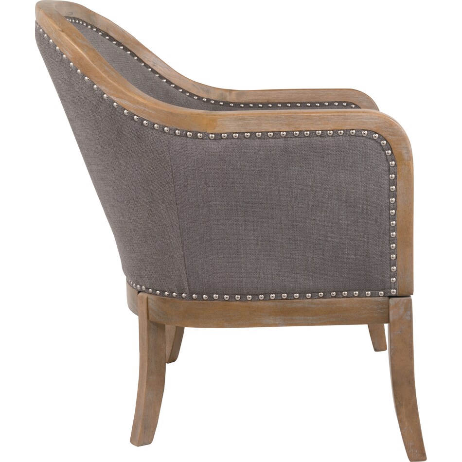 engineer brown accent chair a  