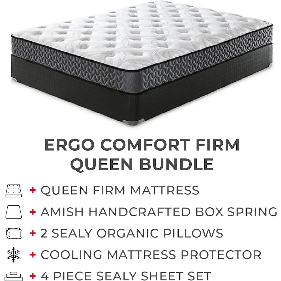 ergo comfort firm bd packages queen  