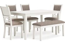 erinberg dining white dr packages d   