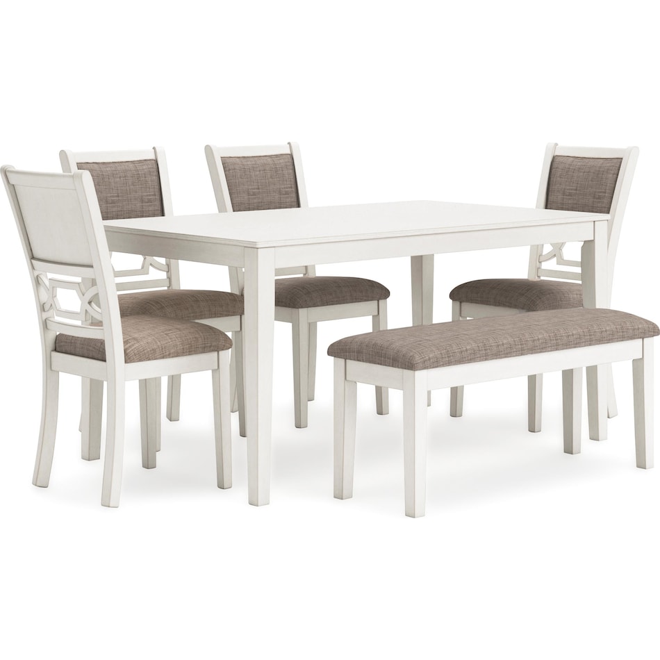 erinberg dining white dr packages d   