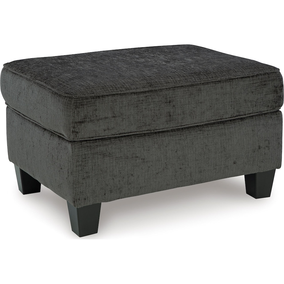 erinslane dusk living room dark gray st stationary fabric ottoman   