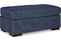 evansley navy living room blue st stationary fabric ottoman   