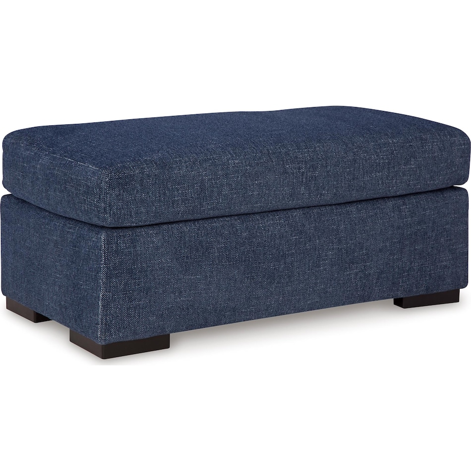 evansley navy living room blue st stationary fabric ottoman   