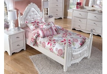 exquisite white nightstand b   