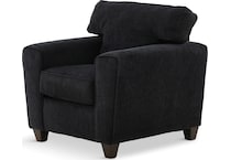 ezra living room black st stationary fabric chair   