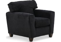 ezra living room black st stationary fabric chair   