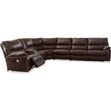 Family Circle 4-Piece Power Reclining Sectional