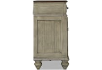 farmhouse dining distressed white buffet   