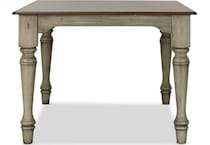 farmhouse dining distressed white dining table   