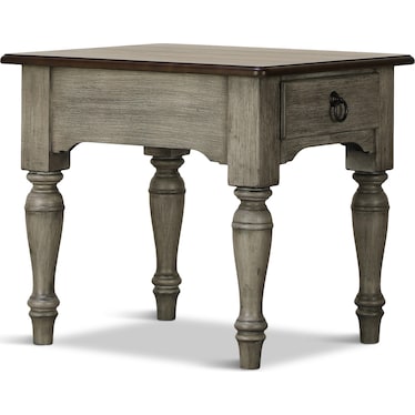 Farmhouse End Table