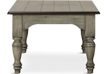 farmhouse two tone oc coffee table   