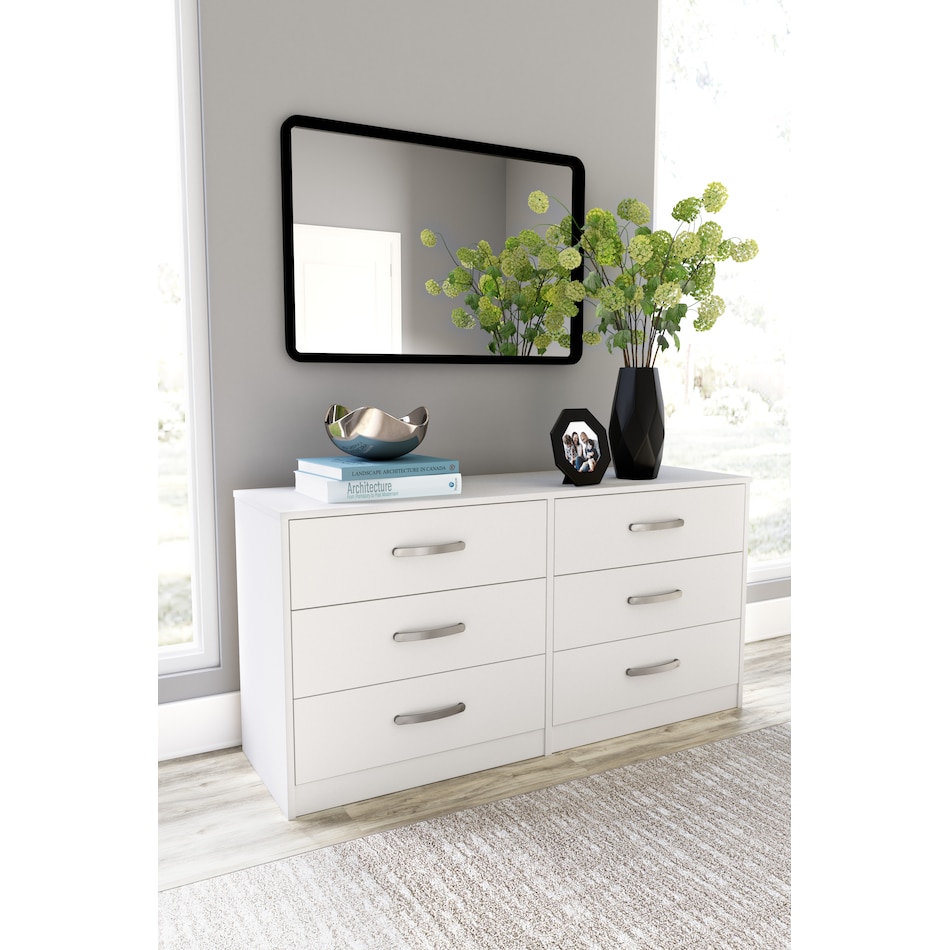 flannia bedroom white br master dresser eb   