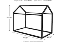 flannibrook black dimension schematic b   