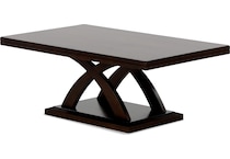 florence occasional dark brown oc coffee table   