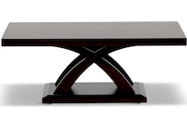 florence occasional dark brown oc coffee table   