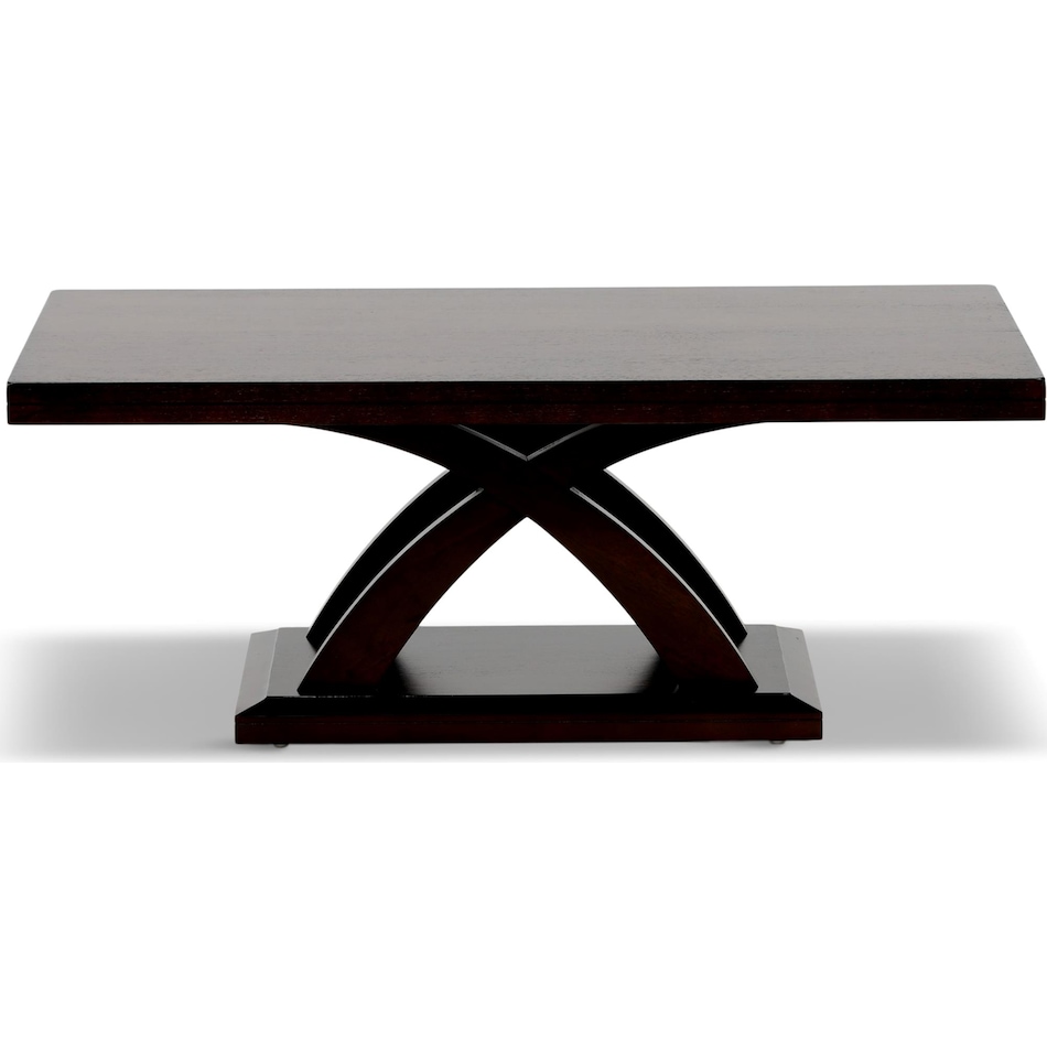 florence occasional dark brown oc coffee table   