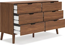 fordmont bedroom reddish brown br master dresser eb   