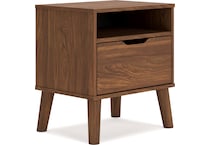 fordmont bedroom reddish brown br master nightstand eb   