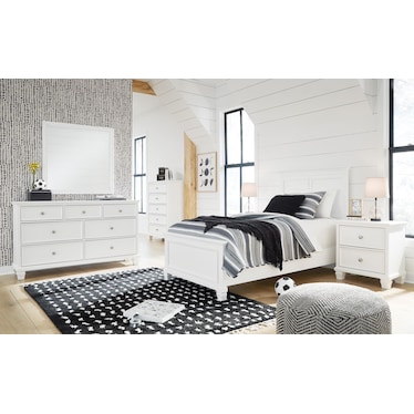 Fortman 3-Piece Twin Panel Bedroom