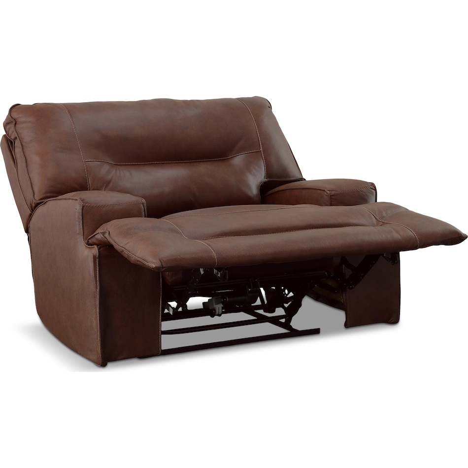 francesca living room brown mt motion lthr rec w grp p u  