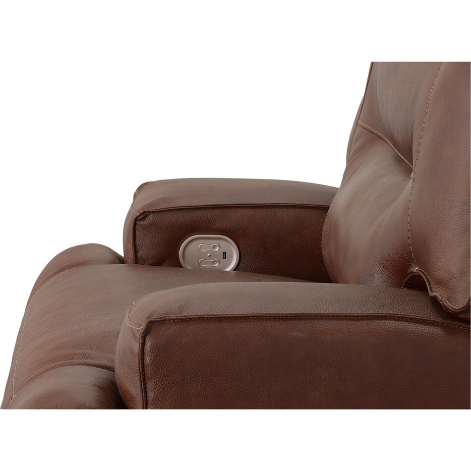 francesca living room brown mt motion lthr rec w grp p u  