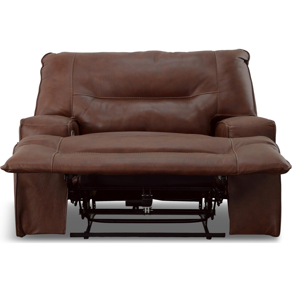 francesca living room brown mt motion lthr rec w grp p u  