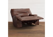 francesca living room brown mt motion lthr rec w grp p u  