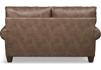 francine living room brown st loveseat   