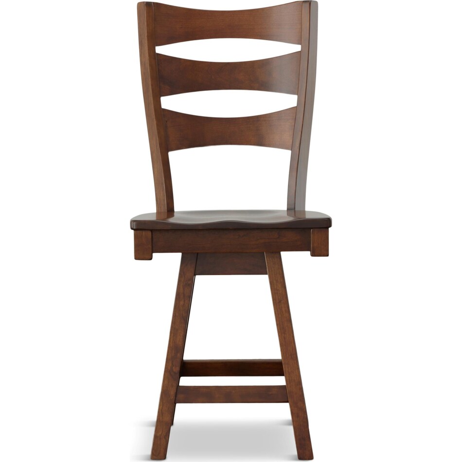franklin counter dining brown dr side chair   