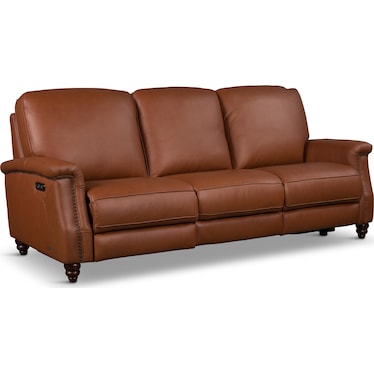 Frederick Leather Power Sofa