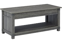 freedan grayish brown oc coffee table t   