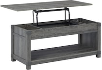 freedan grayish brown oc coffee table t   